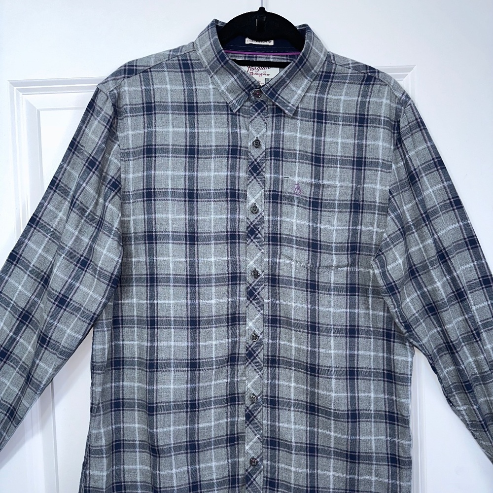 Penguin Long Sleeve Flannel